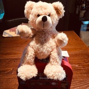 Steiff Teddy Flynn Bear -Rare Harrods Suitcase